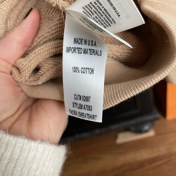 AGOLDE Thora sweatshirt in US small - Picture 5 of 7